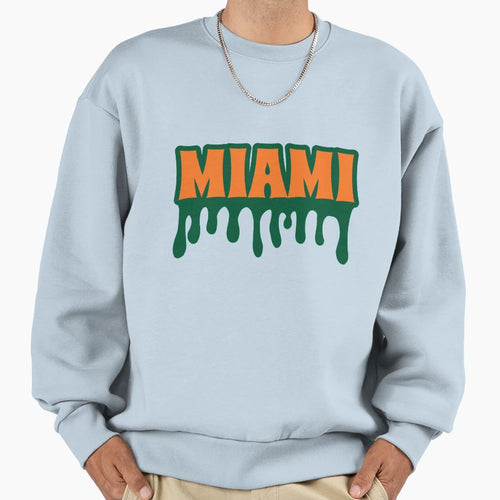University Miami Sweatshirt - Streetwear Style Unisex - T-Shirt, Sweatshirt, Hoodie