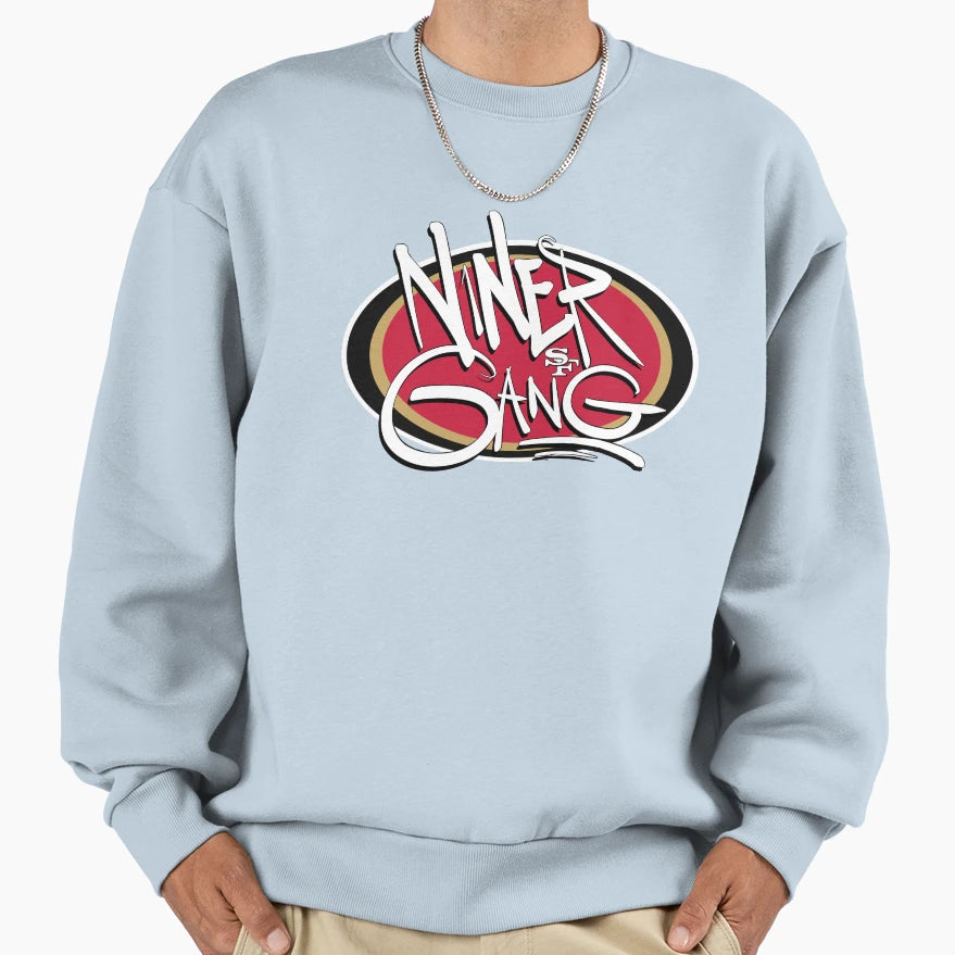 Niner Gang Sweatshirt - Fun Novelty Design Unisex - T-Shirt, Sweatshirt, Hoodie