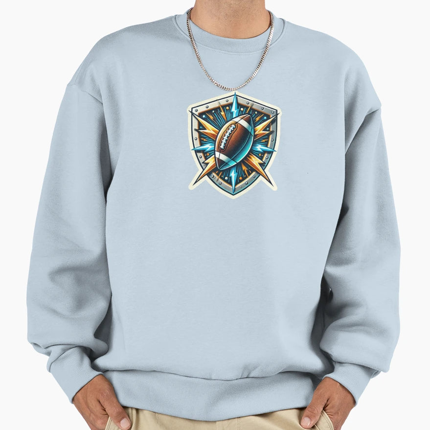 Los Angeles Chargers Shield Sweatshirt - Streetwear Style Unisex - T-Shirt, Sweatshirt, Hoodie