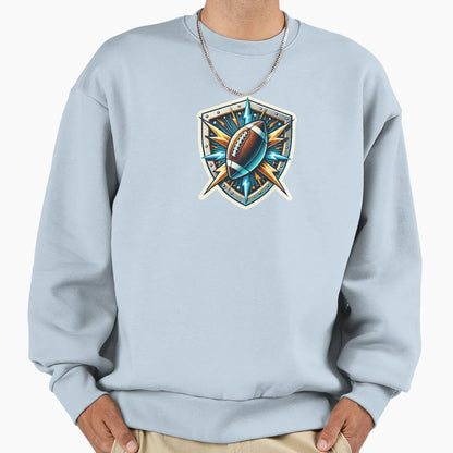 Los Angeles Chargers Shield Sweatshirt - Streetwear Style Unisex - T-Shirt, Sweatshirt, Hoodie