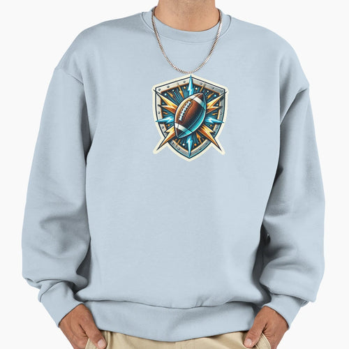 Los Angeles Chargers Shield Sweatshirt - Streetwear Style Unisex - T-Shirt, Sweatshirt, Hoodie
