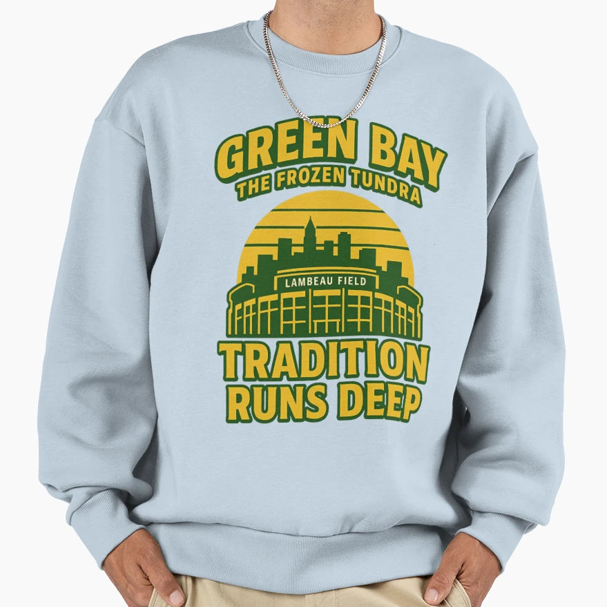 Art Green Bay Packers Sweatshirt - Graphic Print for Adults - T-Shirt, Sweatshirt, Hoodie