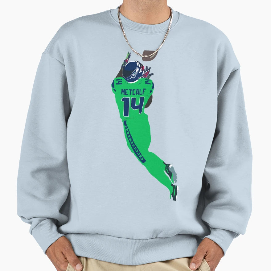 Dk Metcalf Sweatshirt - Novelty Apparel for Adults - T-Shirt, Sweatshirt, Hoodie