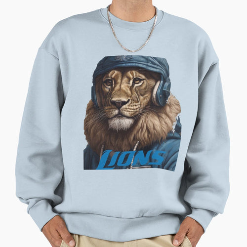 Detroit Lions Sweatshirt - Novelty Apparel Unisex - T-Shirt, Sweatshirt, Hoodie