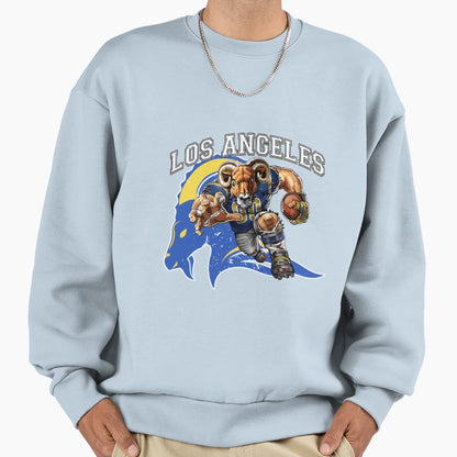 Los Angeles Football Sweatshirt - Graphic Print Unisex - T-Shirt, Sweatshirt, Hoodie