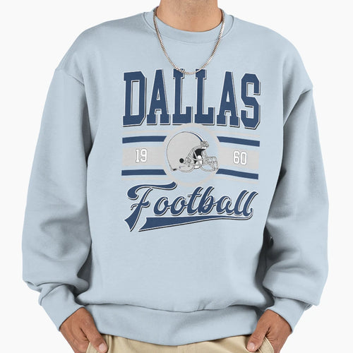 Dallas Football Sweatshirt - Trendy Graphic Men Women - T-Shirt, Sweatshirt, Hoodie