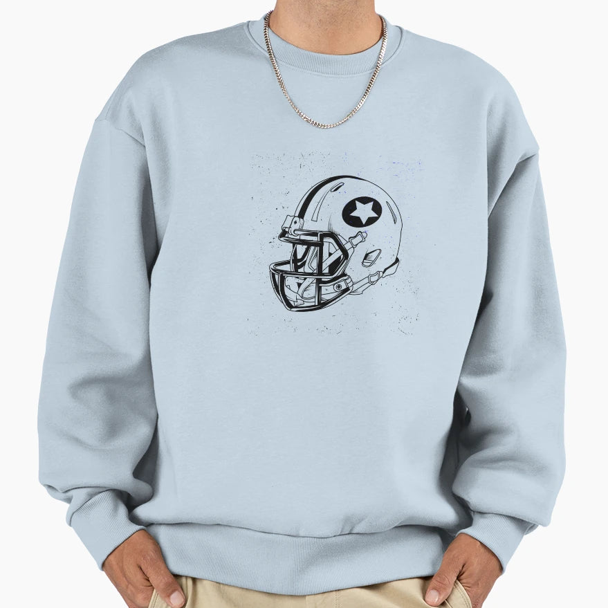 Football Sweatshirt - Aesthetic Graphic for Adults - T-Shirt, Sweatshirt, Hoodie
