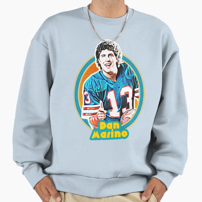 Dan Marino 80S Football Sweatshirt - Casual Everyday Wear Unisex - T-Shirt, Sweatshirt, Hoodie