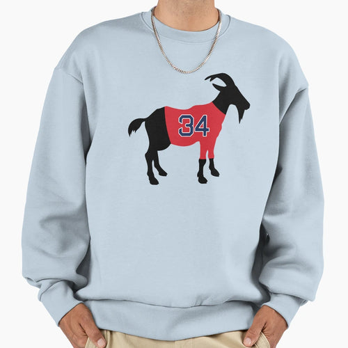 David Ortiz Goat Sweatshirt - Minimalist Print Men Women - T-Shirt, Sweatshirt, Hoodie