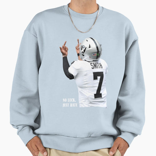 Geno Smith Las Vegas Raiders 7 Sweatshirt - Aesthetic Graphic for Adults - T-Shirt, Sweatshirt, Hoodie