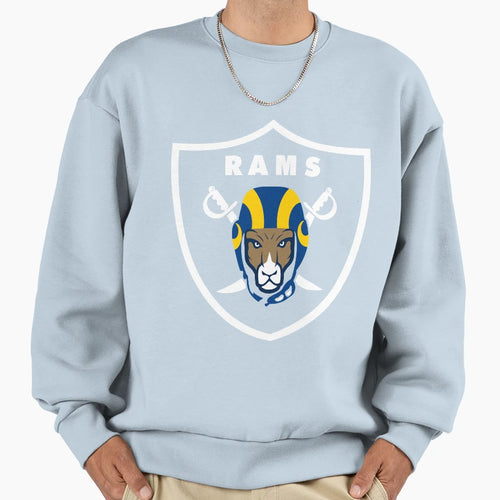Rams T-Shirt - Fun Novelty Design for Adults - T-Shirt, Sweatshirt, Hoodie