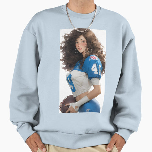 American Football Player Sweatshirt - Novelty Apparel Unisex - T-Shirt, Sweatshirt, Hoodie