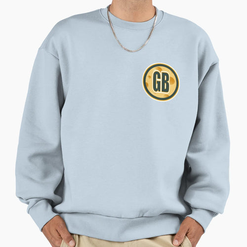 Gb Cheese Circle Sweatshirt - Minimalist Print Unisex - T-Shirt, Sweatshirt, Hoodie