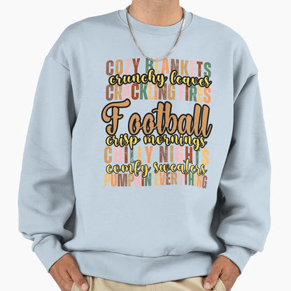 Colorful Fall Season Sweatshirt - Novelty Apparel Men Women - T-Shirt, Sweatshirt, Hoodie