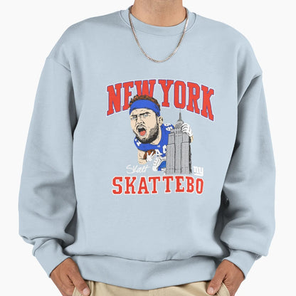 New York Skattebo Football Hero Sweatshirt - Streetwear Style for Adults - T-Shirt, Sweatshirt, Hoodie