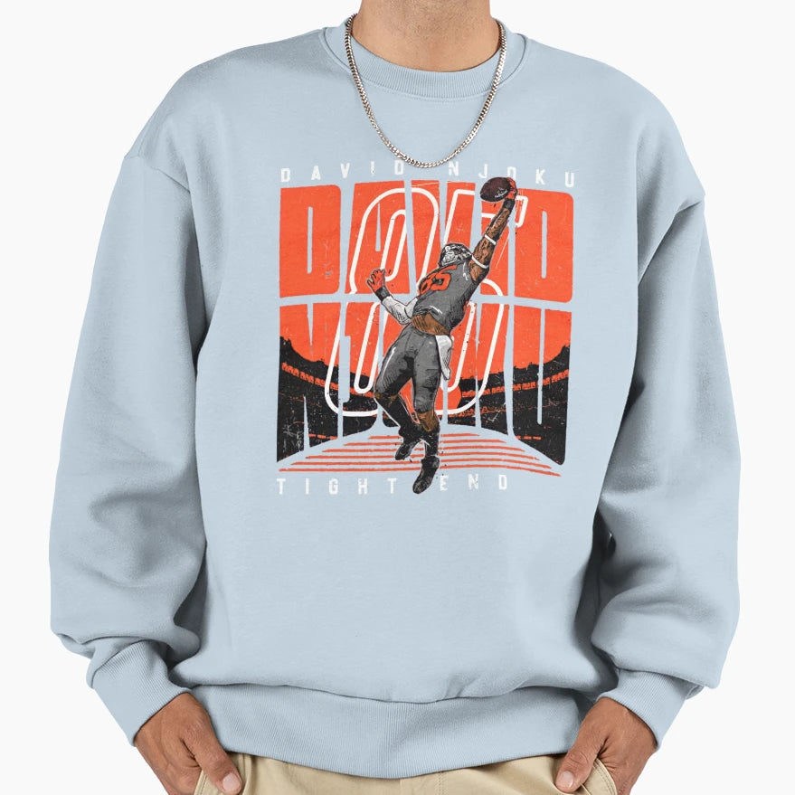 David Njoku Sweatshirt - Casual Everyday Wear Men Women - T-Shirt, Sweatshirt, Hoodie