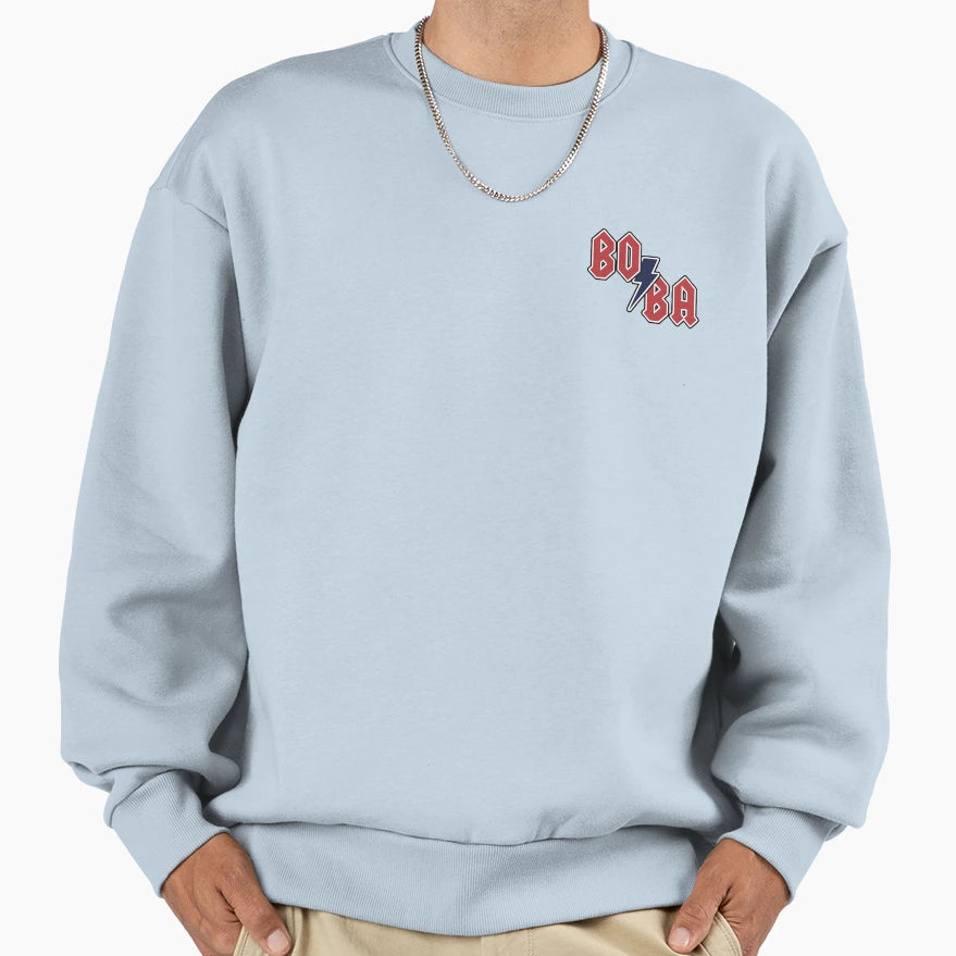 Boba Thunder Sweatshirt - Aesthetic Graphic Men Women - T-Shirt, Sweatshirt, Hoodie