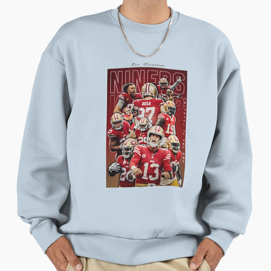 49Ers Football Players Th2 Sport Sweatshirt - Minimalist Print Unisex - T-Shirt, Sweatshirt, Hoodie
