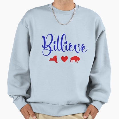 Billieve Sweatshirt - Casual Everyday Wear Unisex - T-Shirt, Sweatshirt, Hoodie