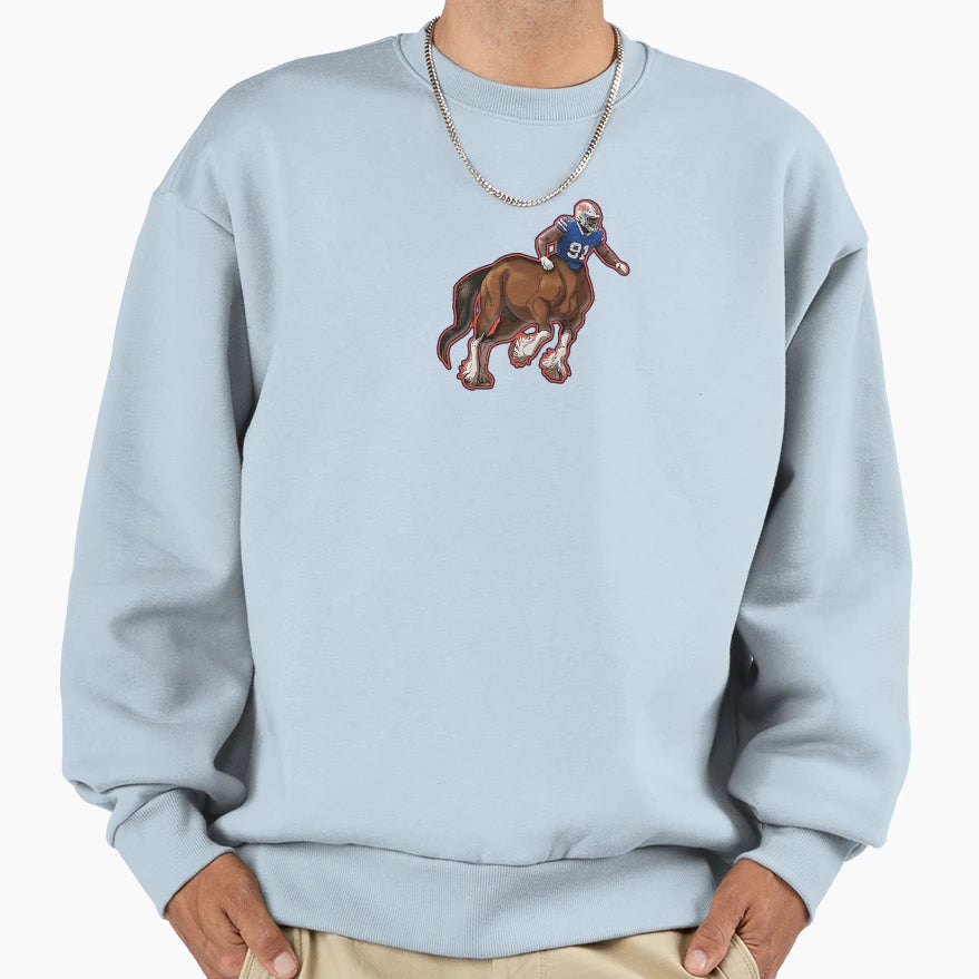Buffalo Football Oliver Centaur Sweatshirt - Aesthetic Graphic for Adults - T-Shirt, Sweatshirt, Hoodie