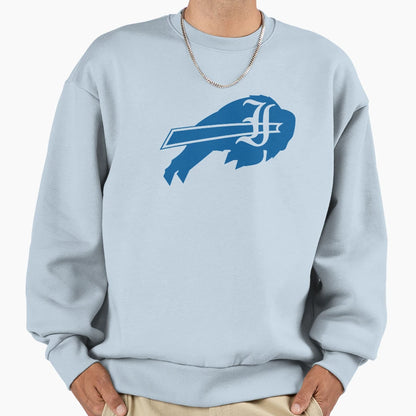 Every Time I Die Blue Buffalo Sweatshirt - Fun Novelty Design for Adults - T-Shirt, Sweatshirt, Hoodie