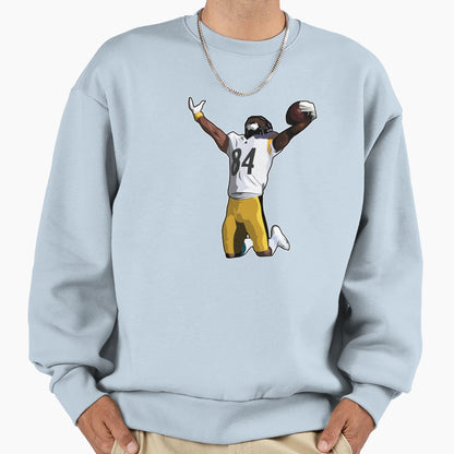Antonio Brown 84 Celebrates Sweatshirt - Trendy Graphic for Adults - T-Shirt, Sweatshirt, Hoodie