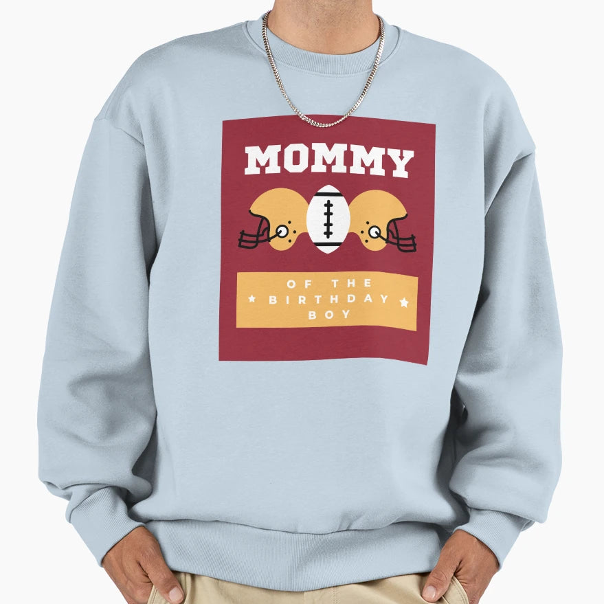 Mommy Birthday American Sweatshirt - Casual Everyday Wear for Adults - T-Shirt, Sweatshirt, Hoodie