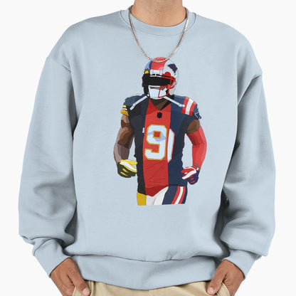 Juju Pats X Chiefs X Steelers Sweatshirt - Graphic Print Men Women - T-Shirt, Sweatshirt, Hoodie