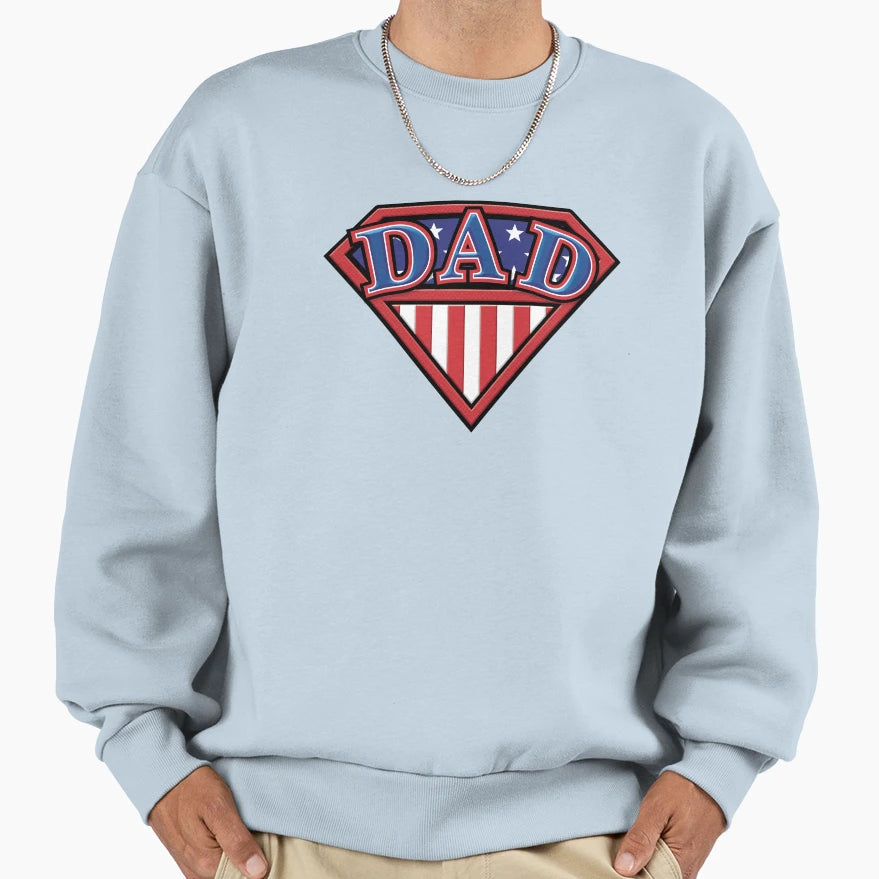 Superdad Sweatshirt - Novelty Apparel Unisex - T-Shirt, Sweatshirt, Hoodie