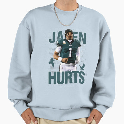 American Football Quarterback 1 Sweatshirt - Novelty Apparel Men Women - T-Shirt, Sweatshirt, Hoodie