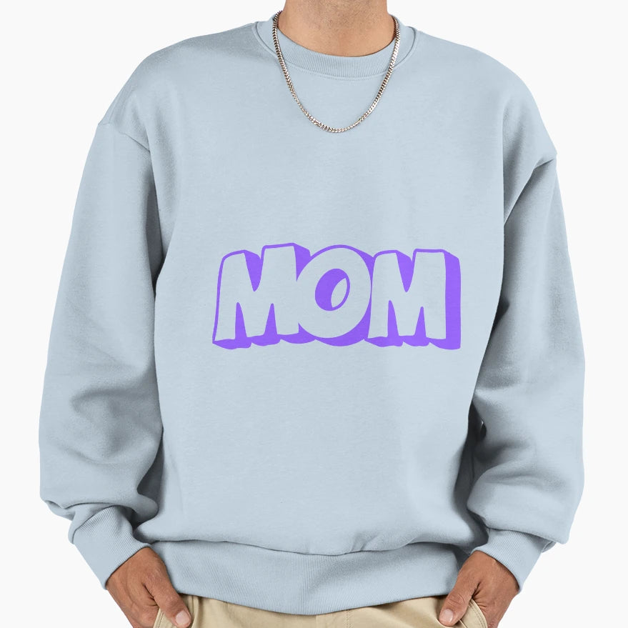 Moms Day Gifts Mom Sweatshirt - Aesthetic Graphic for Adults - T-Shirt, Sweatshirt, Hoodie