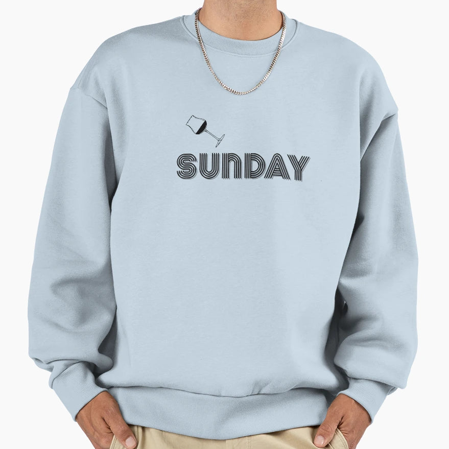 Sunday Sweatshirt - Custom Art Print for Adults - T-Shirt, Sweatshirt, Hoodie