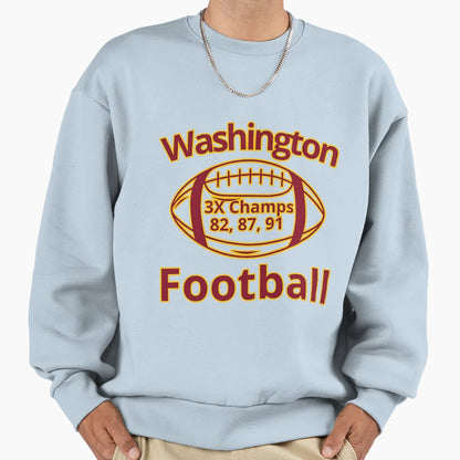 Washington Football Team Football Sweatshirt - Trendy Graphic Men Women - T-Shirt, Sweatshirt, Hoodie