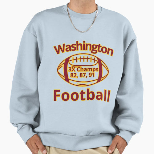 Washington Football Team Football Sweatshirt - Trendy Graphic Men Women - T-Shirt, Sweatshirt, Hoodie