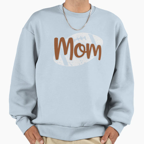 Football Mom Sweatshirt - Trendy Graphic for Adults - T-Shirt, Sweatshirt, Hoodie