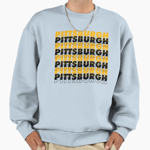 Pittsburgh Sweatshirt - Minimalist Print Unisex - T-Shirt, Sweatshirt, Hoodie