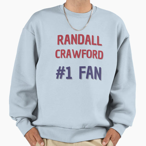 Randall Crawford 1 Fan Sweatshirt - Unique Graphic Unisex - T-Shirt, Sweatshirt, Hoodie