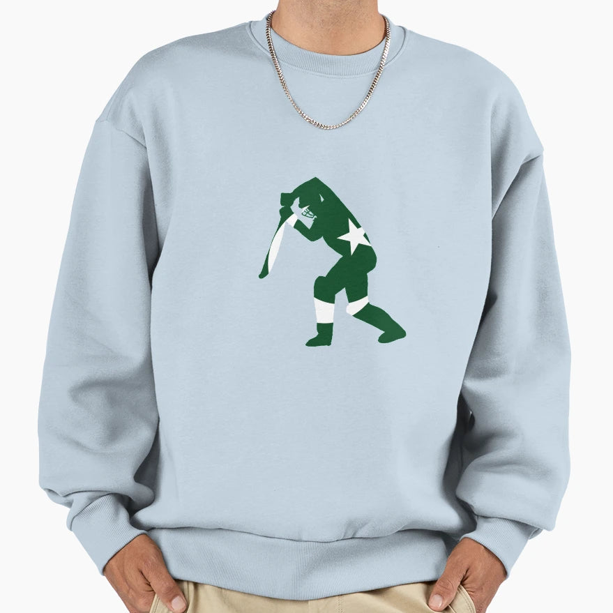 Pakistan Silhouette Sweatshirt - Graphic Print Men Women - T-Shirt, Sweatshirt, Hoodie