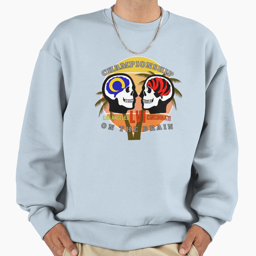 Bowl Brain Sweatshirt - Unique Graphic for Adults - T-Shirt, Sweatshirt, Hoodie
