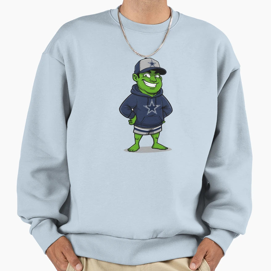 Dallas Goblin Sweatshirt - Graphic Print for Adults - T-Shirt, Sweatshirt, Hoodie