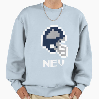 Nevada Wolf Pack Tecmo Super Bowl Sweatshirt - Custom Art Print Men Women - T-Shirt, Sweatshirt, Hoodie
