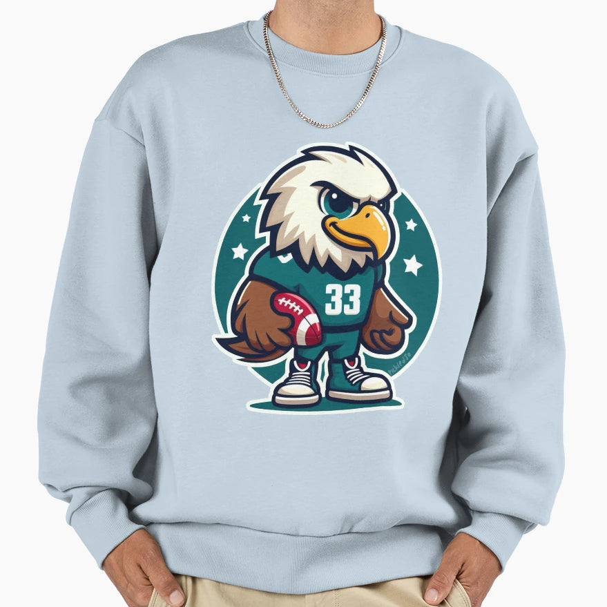 Usa Football Logo Sweatshirt - Custom Art Print Unisex - T-Shirt, Sweatshirt, Hoodie