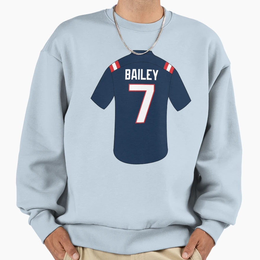 Jake Bailey Jersey Number 7 Sweatshirt - Unique Graphic Men Women - T-Shirt, Sweatshirt, Hoodie
