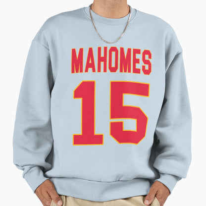 Mahomes Sweatshirt - Graphic Print Men Women - T-Shirt, Sweatshirt, Hoodie