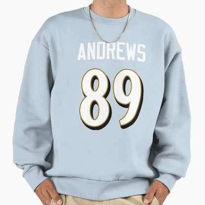 Mark Andrews 89 Ravens Sweatshirt - Casual Everyday Wear Unisex - T-Shirt, Sweatshirt, Hoodie