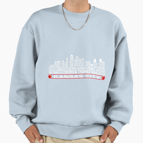 Art Kansas City Chiefs Sweatshirt - Novelty Apparel Men Women - T-Shirt, Sweatshirt, Hoodie