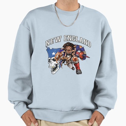 New England Football Sweatshirt - Unique Graphic Unisex - T-Shirt, Sweatshirt, Hoodie