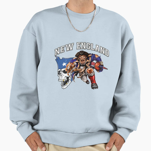 New England Football Sweatshirt - Unique Graphic Unisex - T-Shirt, Sweatshirt, Hoodie