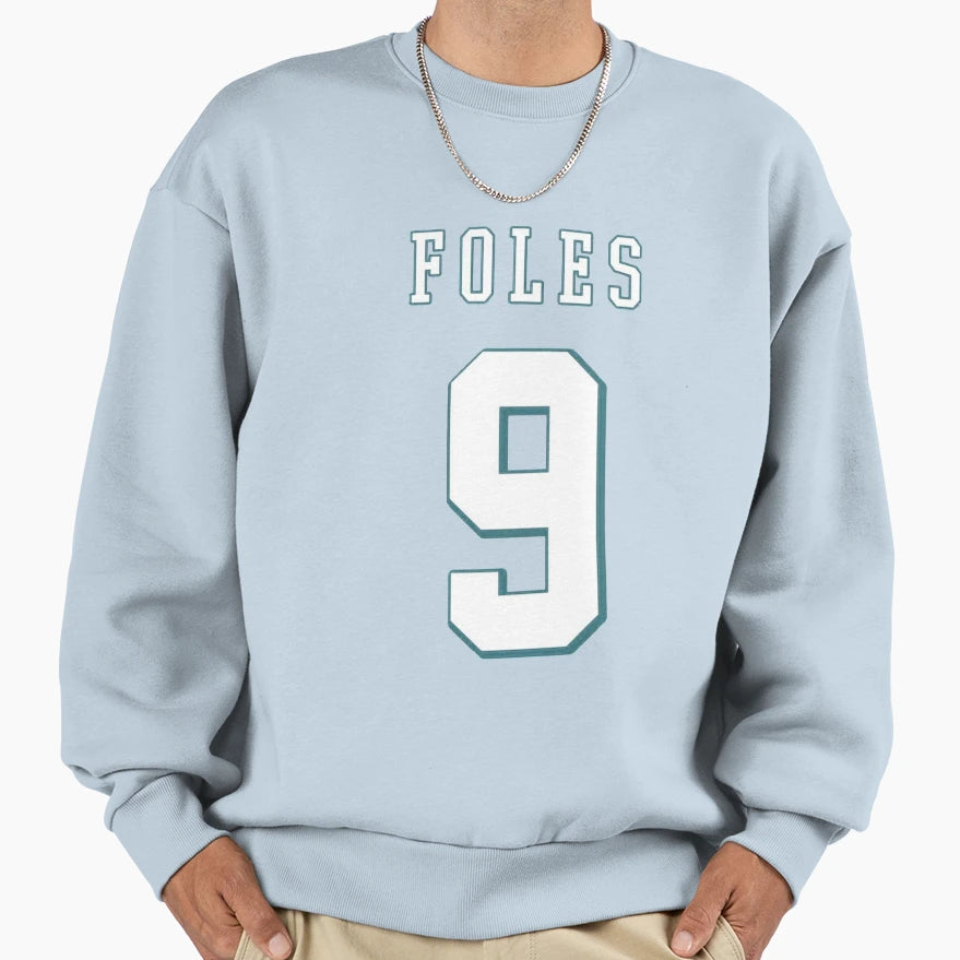 Foles 9 Sweatshirt - Unique Graphic for Adults - T-Shirt, Sweatshirt, Hoodie