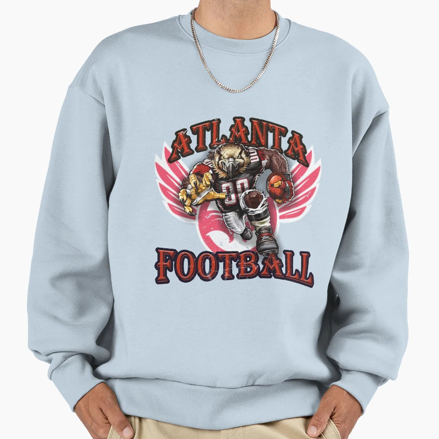 Atlanta Football Sweatshirt - Aesthetic Graphic Unisex - T-Shirt, Sweatshirt, Hoodie